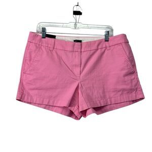 JCrew Factory NWT 3.5 Classic Chino pink Short Size 12